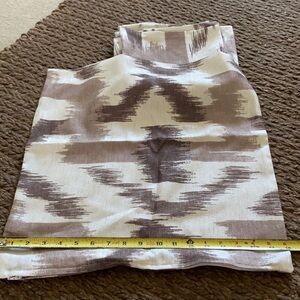 Set of 4 pillow covers Ikat size 18x18